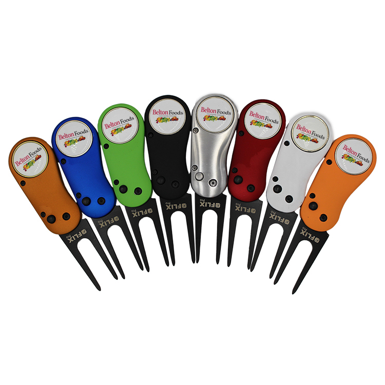 Flix Pro 2.0 Divot Tool and Golf Ball Mini Presentation Box*