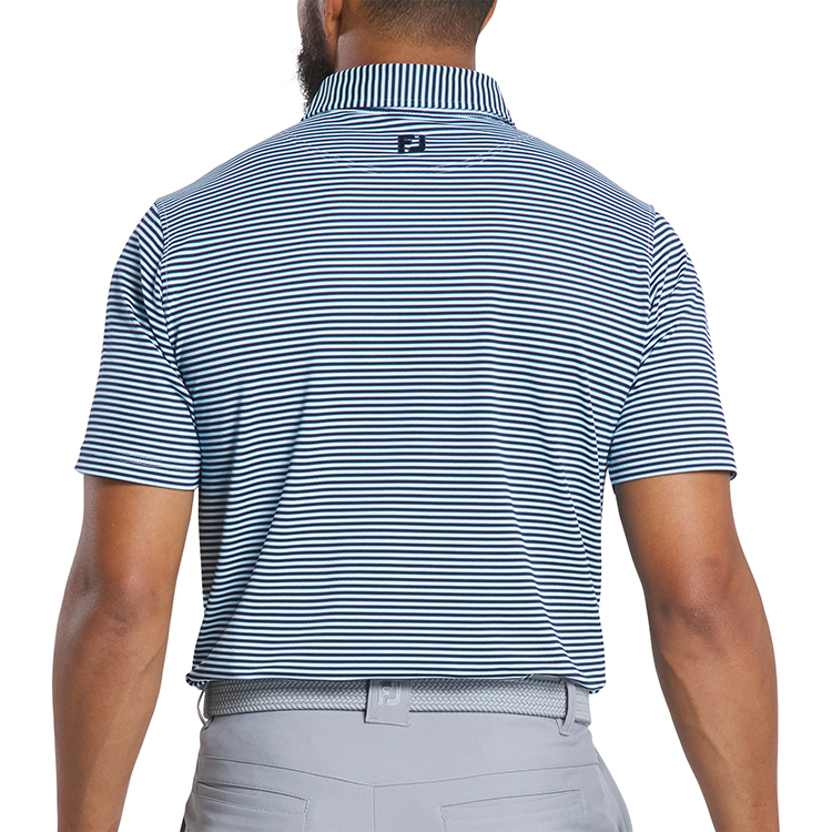 FootJoy MultiStripe Stretch Pique Polo - Athletic Fit*