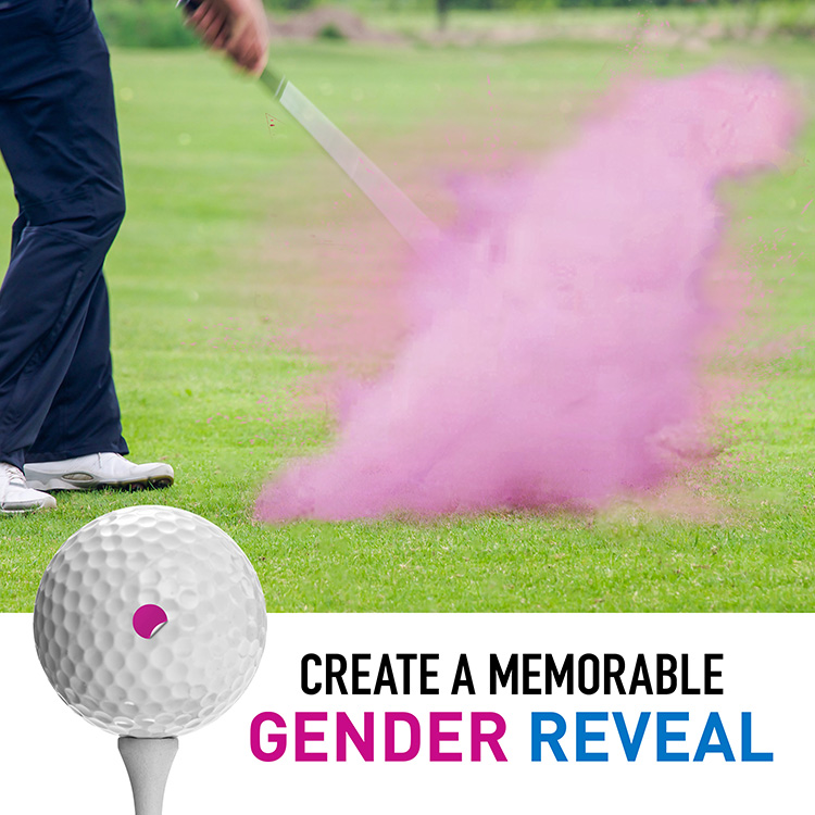 Izzo Gender Reveal Golf Balls