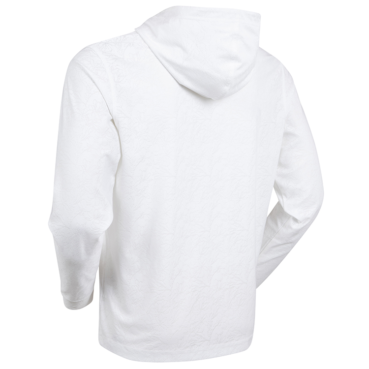 Bobby Jones Performance Magnolia Jacquard Long Sleeve Hoodie*