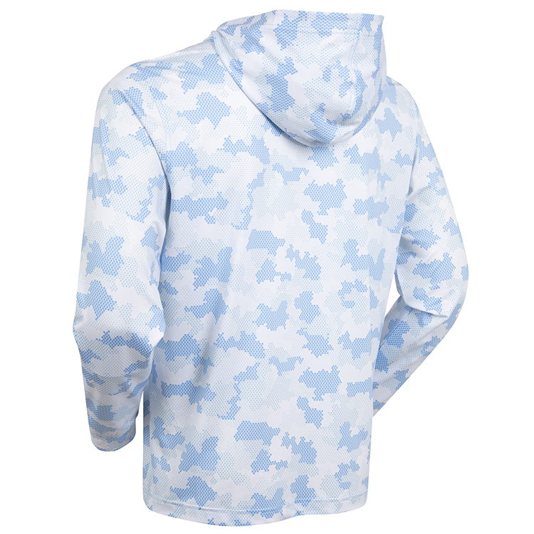 Bobby Jones Performance Armed Forces Print Long Sleeve Hoodie*