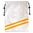 Synthetic Leather Drawstring Shoe Bag