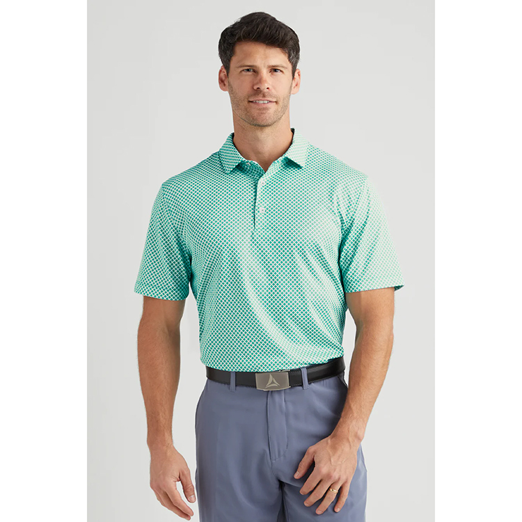 Bermuda Sands Cromwell Geo Print Polo*