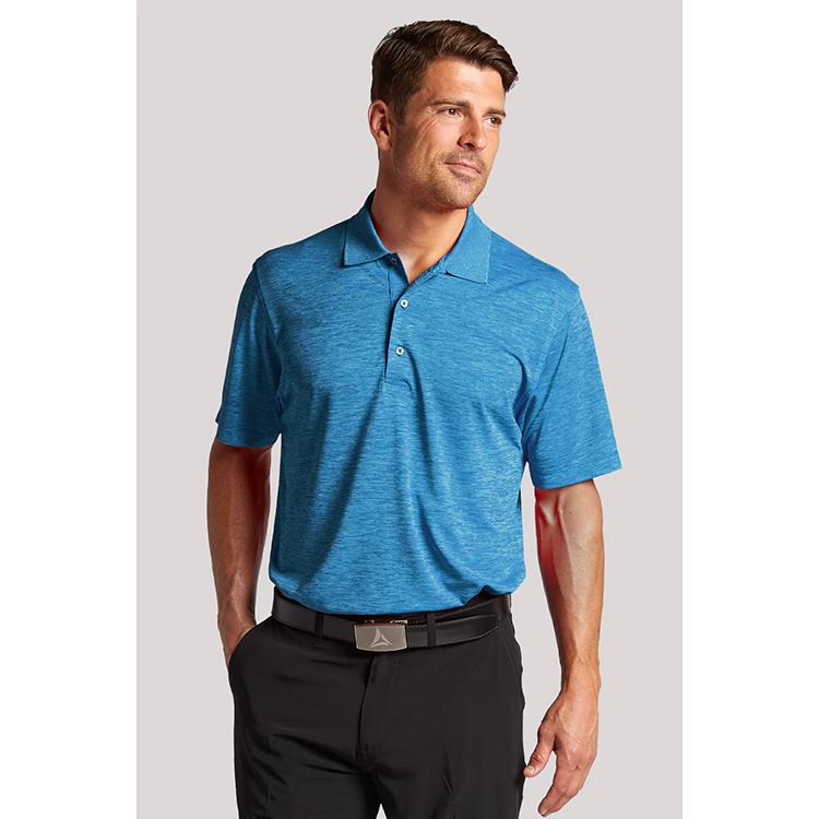 Bermuda Sands Steam Striated Short Sleeve Polo*