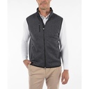 Bobby Jones Performance Heathered Full Zip Fleece Vest*