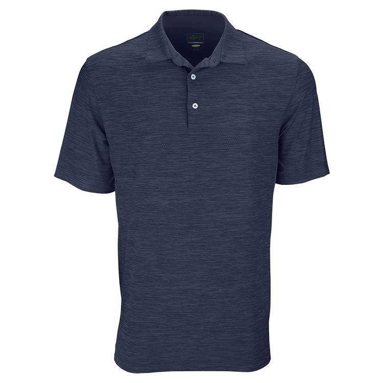 Greg Norman Play Dry Heather Solid Polo 