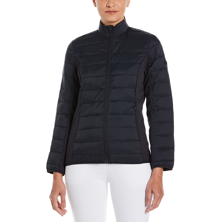 Perry Ellis Ladies Full-Zip Puffer Jacket**