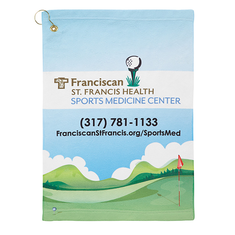 Microfiber Velour Golf Towel (15"x22")