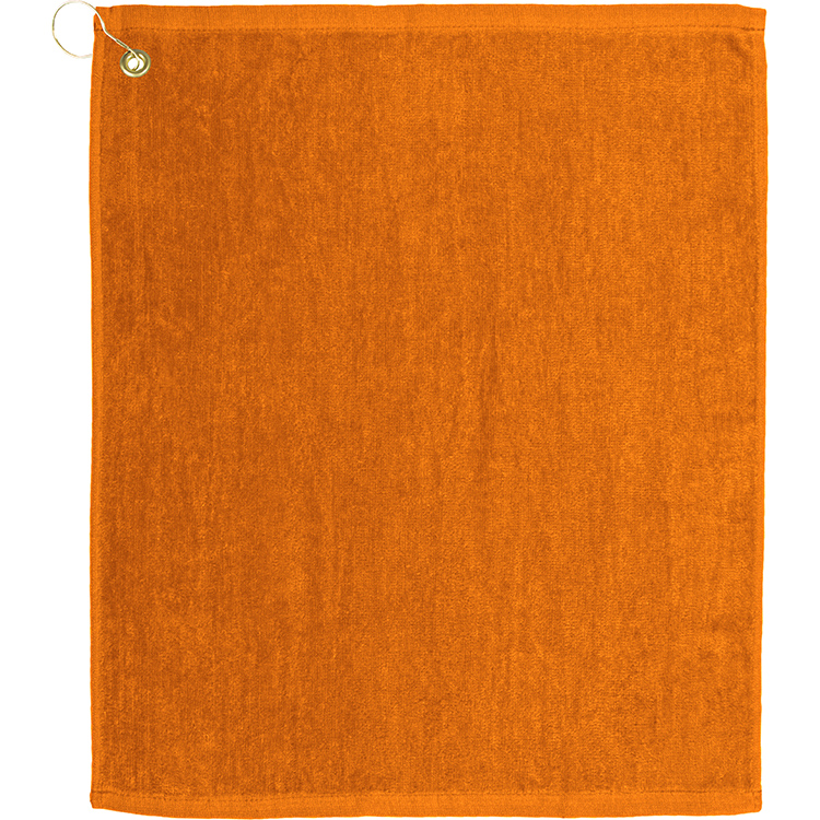 Premium Mid-Weight Velour Golf Towel (15"x18")