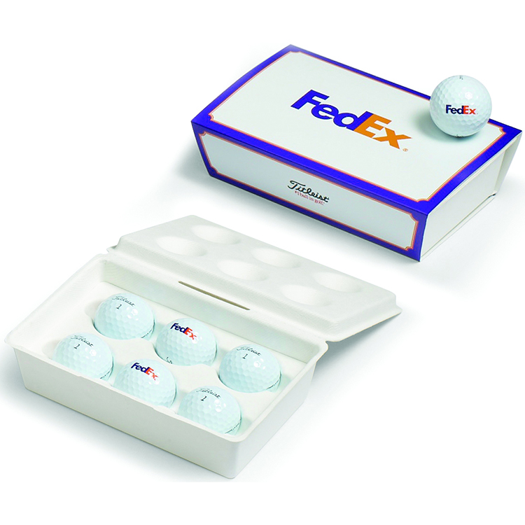 Titleist PackEdge Custom Half-Dozen in Recyclable Tray
