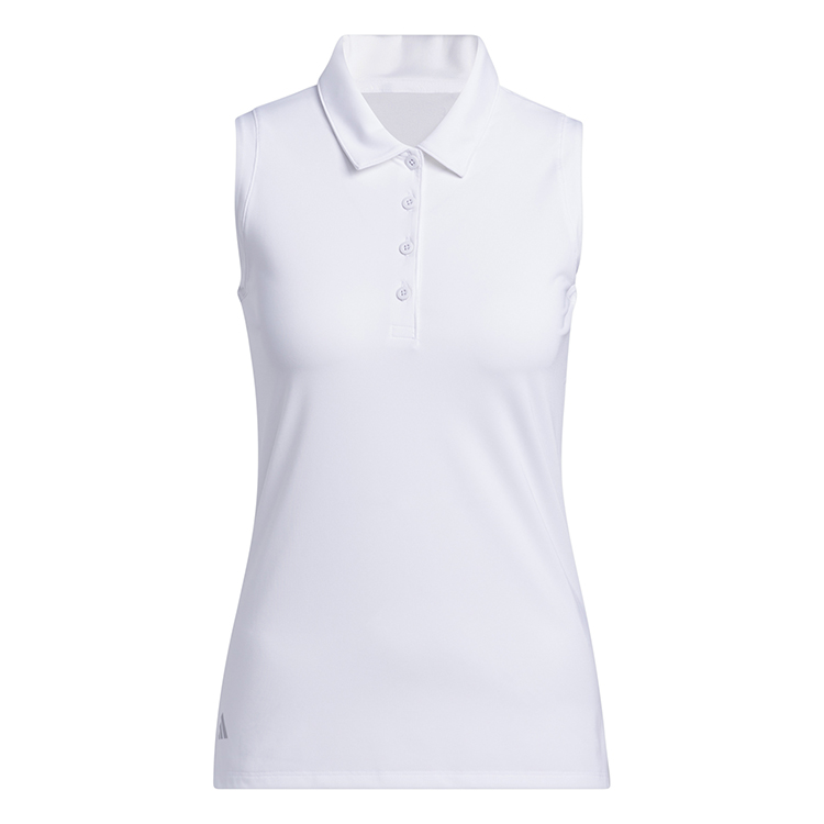 adidas Ladies Ultimate365 Solid Sleeveless Polo**