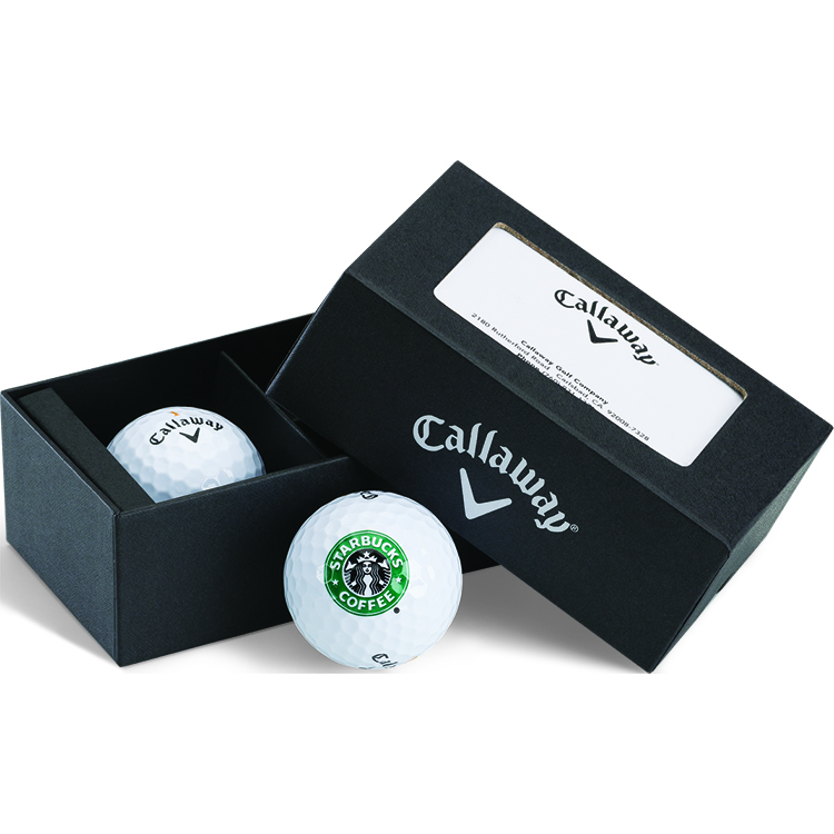 Callaway 2-Ball Business Card Box in BLACK- 2025**