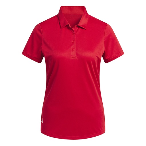 adidas Ladies Solid Performance Short Sleeve Polo**