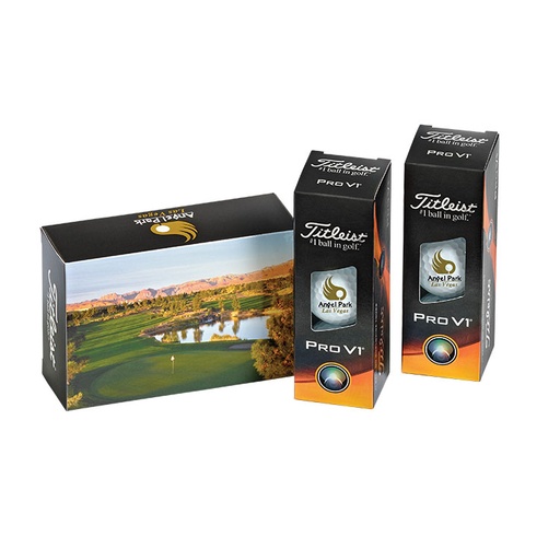 Titleist/Pinnacle PackEdge Custom Half-Dozen with Stock Sleeves