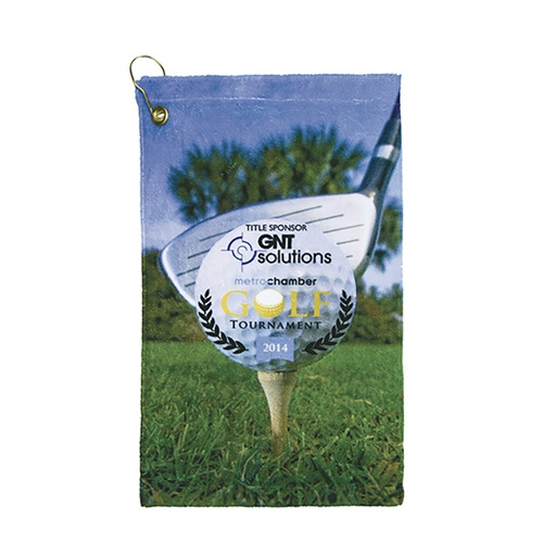 Microfiber Velour Golf Towel (11"x18")