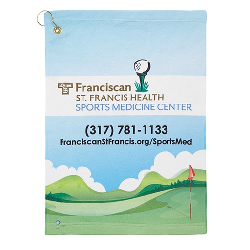 Microfiber Velour Golf Towel (15"x22")
