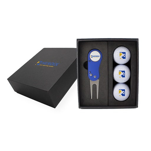Flix Lite Divot Tool and Golf Ball Mini Presentation Box**