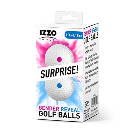 [A90372] Izzo Gender Reveal Golf Balls*