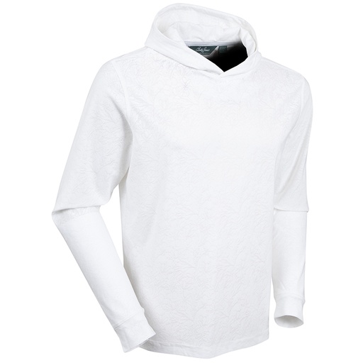 Bobby Jones Performance Magnolia Jacquard Long Sleeve Hoodie*