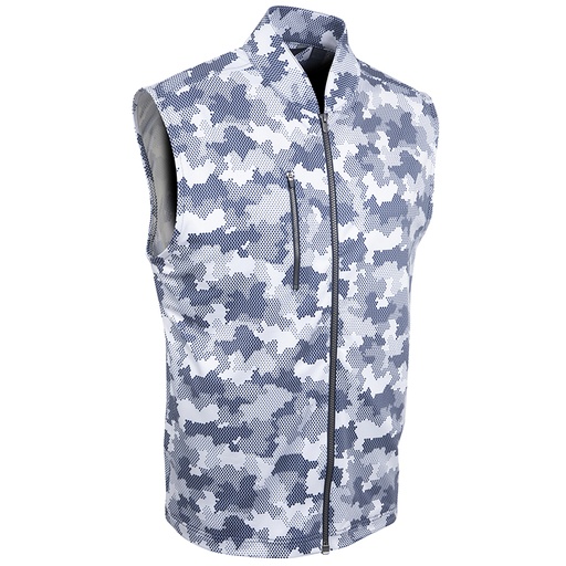 Bobby Jones Performance Armed Forces Print Full Zip Vest*