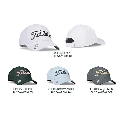 Titleist Ladies Player's Ball Marker Golf Hat**