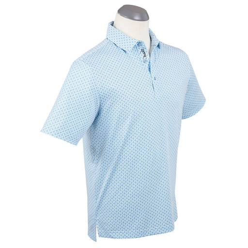 Bobby Jones Performance Clover Gingham Print Polo*