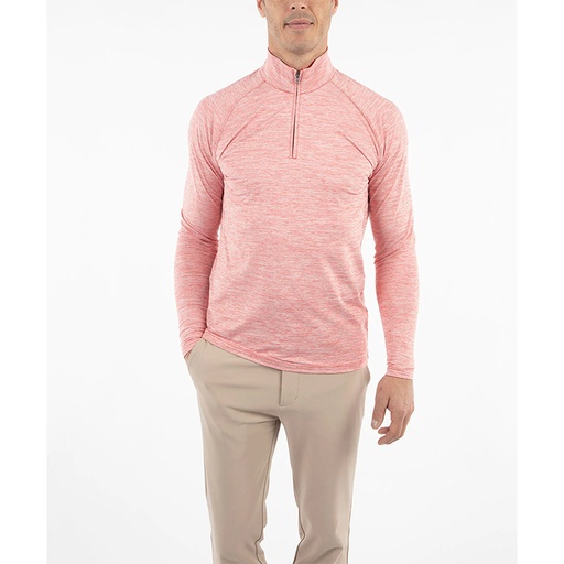 Bobby Jones Performance Raglan 1/4 Zip Long Sleeve Pullover*