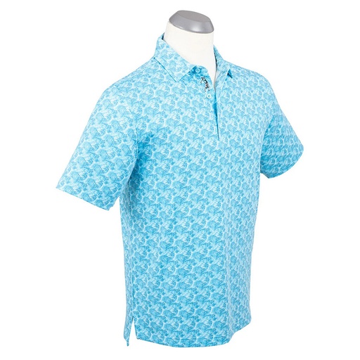 Bobby Jones Performance Tropical Print Polo*